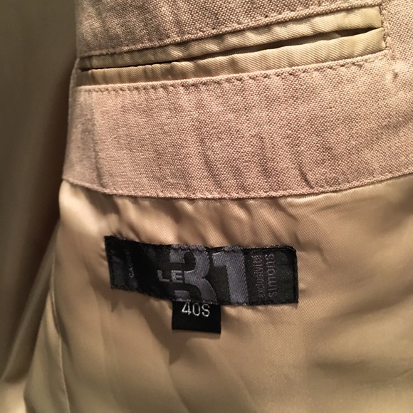 Safari cotton and linen blazer - Picture 3 of 4